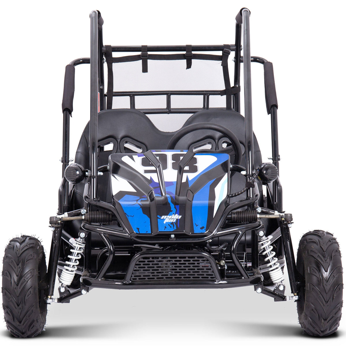 60V 2000W Electric 2-Seater Go Kart for Kids & Adults