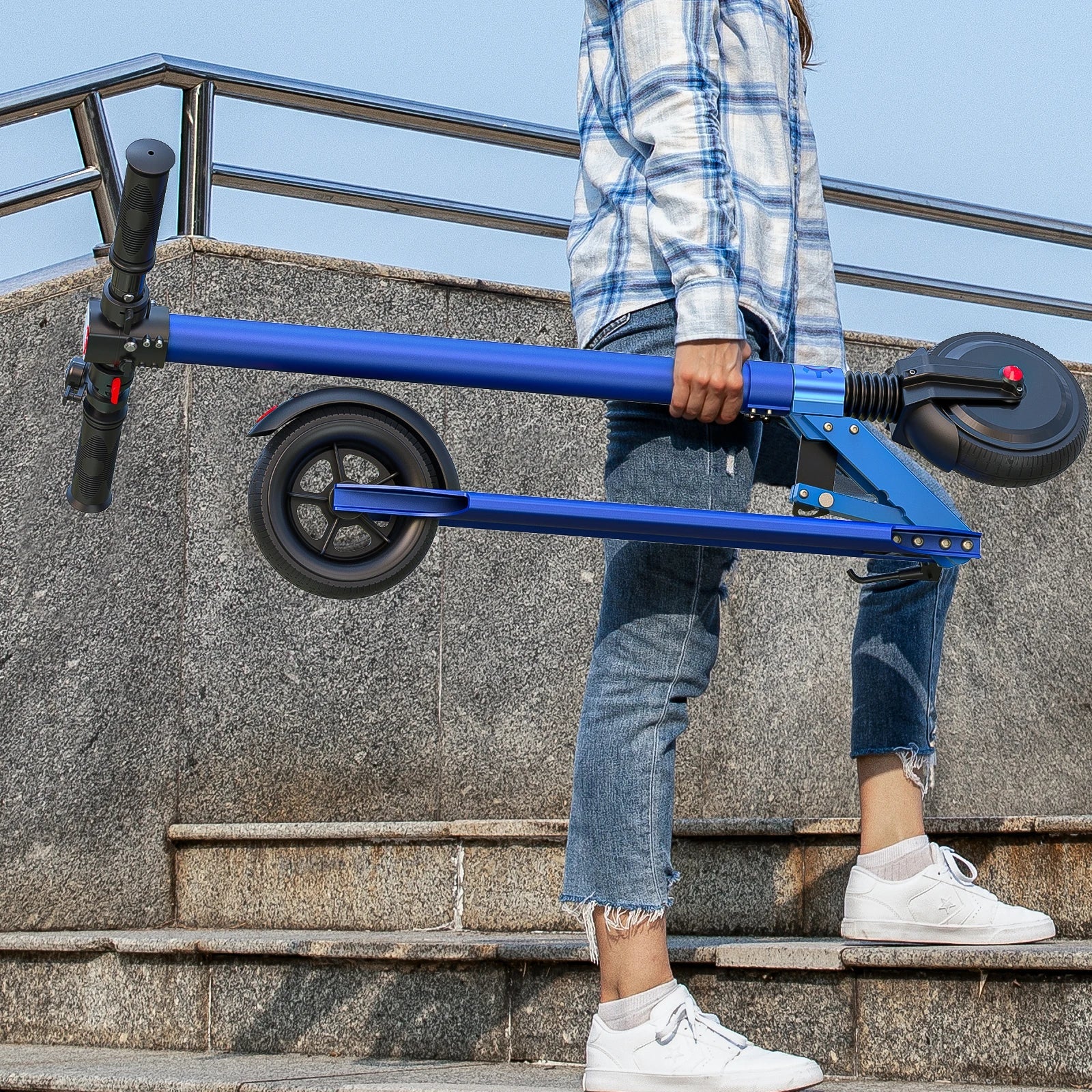 eBike Boys COROMA Electric Scooter - Foldable, Adjustable Handlebar, 20 MPH