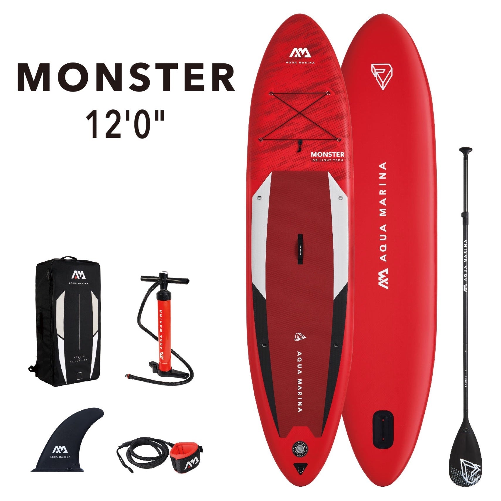 Aqua Marina MONSTER 12'0" Inflatable Paddle Board